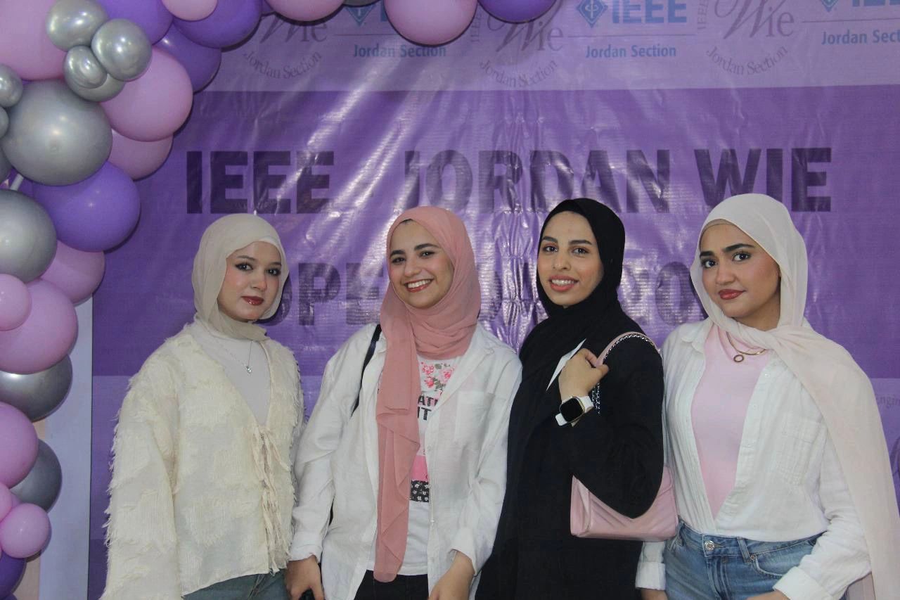 "عمان العربية" تسلط الضوء على تمكين المرأة في IEEE-Jordan WIE OPEN Day2