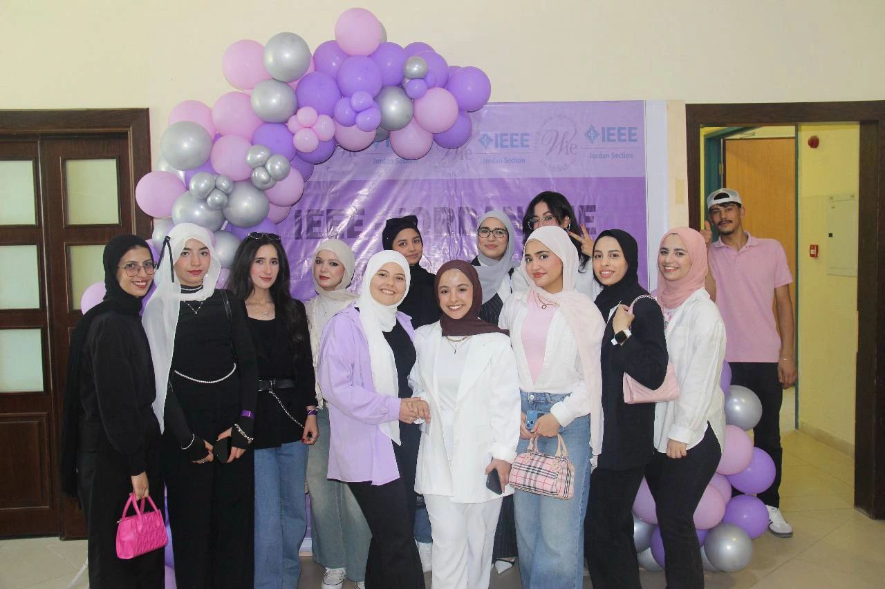"عمان العربية" تسلط الضوء على تمكين المرأة في IEEE-Jordan WIE OPEN Day3