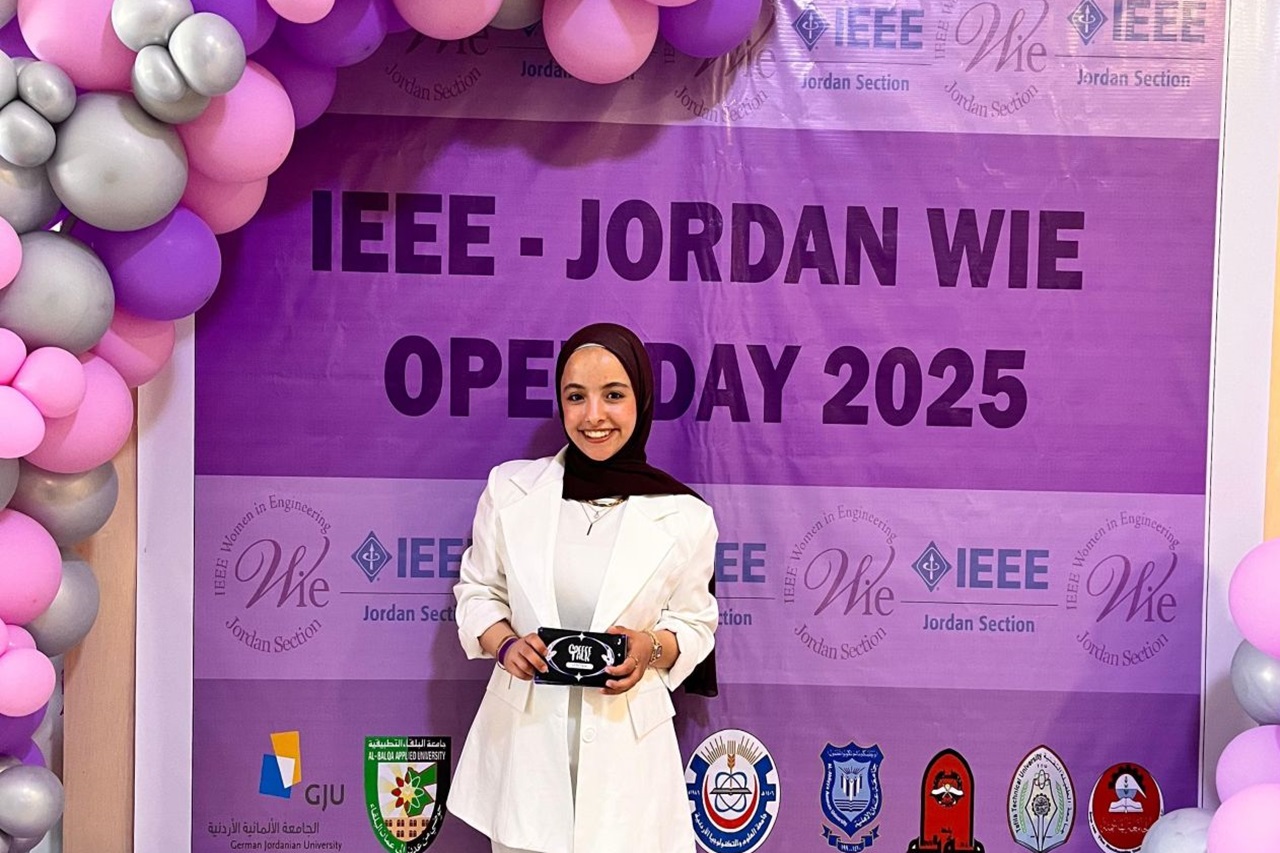 "عمان العربية" تسلط الضوء على تمكين المرأة في IEEE-Jordan WIE OPEN Day4