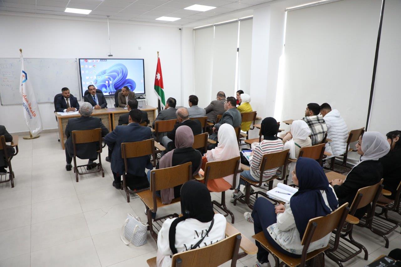 كلية الحقوق في جامعة عمان العربية تعزز التواصل مع طلبتها6