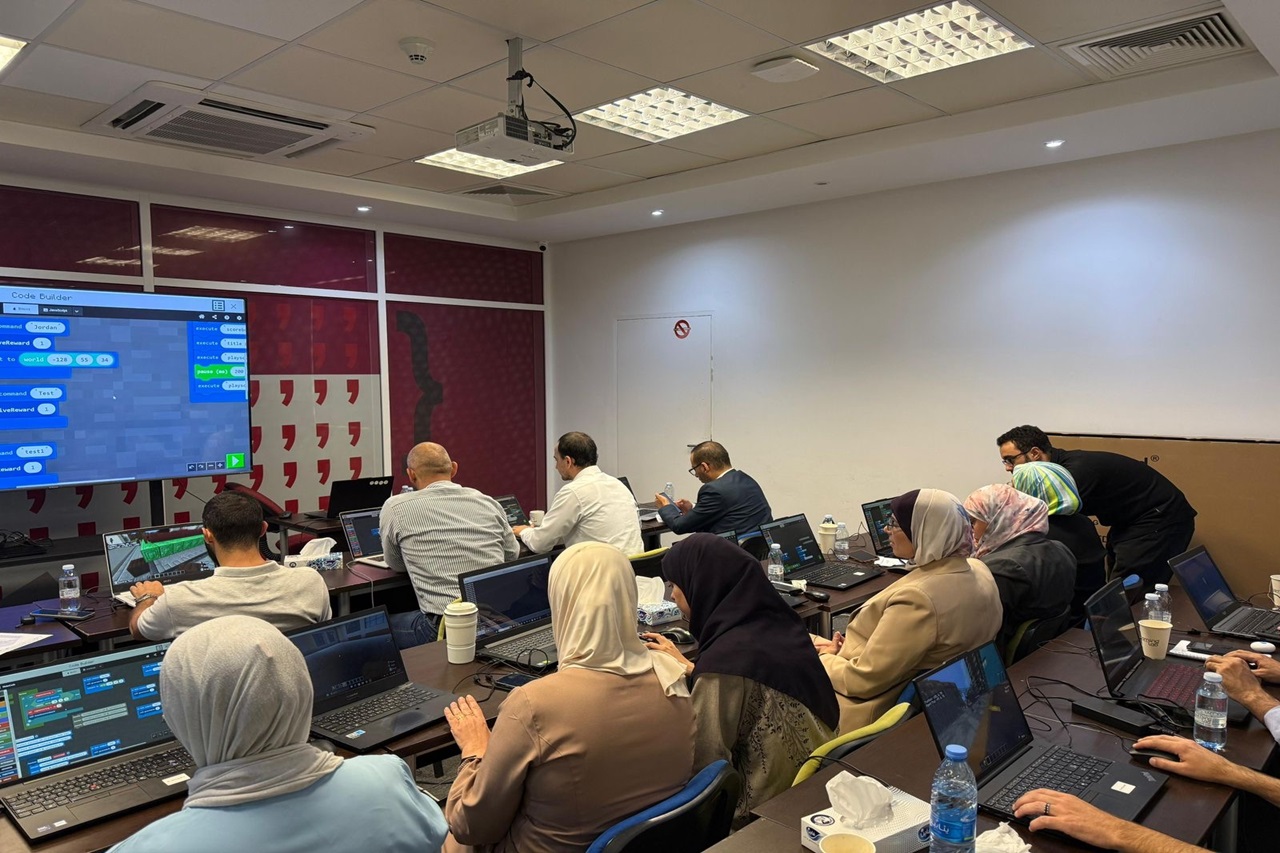 جامعة عمان العربية تعزّز التعليم الرقمي من خلال ورشة " توظيف الألعاب في التعليم " بالتعاون مع مختبر الألعاب الأردني4