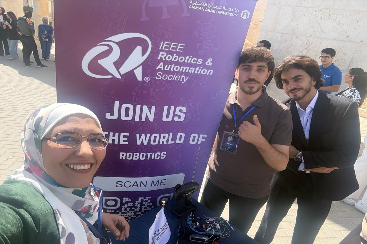 جامعة عمان العربيّة تشارك بفعالية مميزة في "IEEE Jordan Day"5