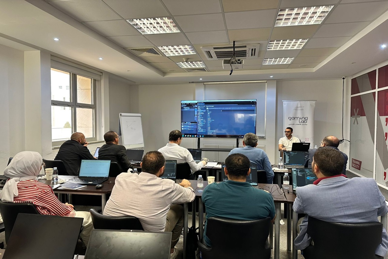 جامعة عمان العربية ومختبر الألعاب الأردني ينظّمان ورشة تدريبية متقدمة بعنوان "TOT in Using Unity"4