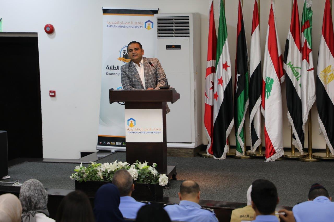 جامعة عمان العربية تنظم اليوم التوعوي المفتوح بالتعاون مع مديرية الأمن العام والشرطة المجتمعية14