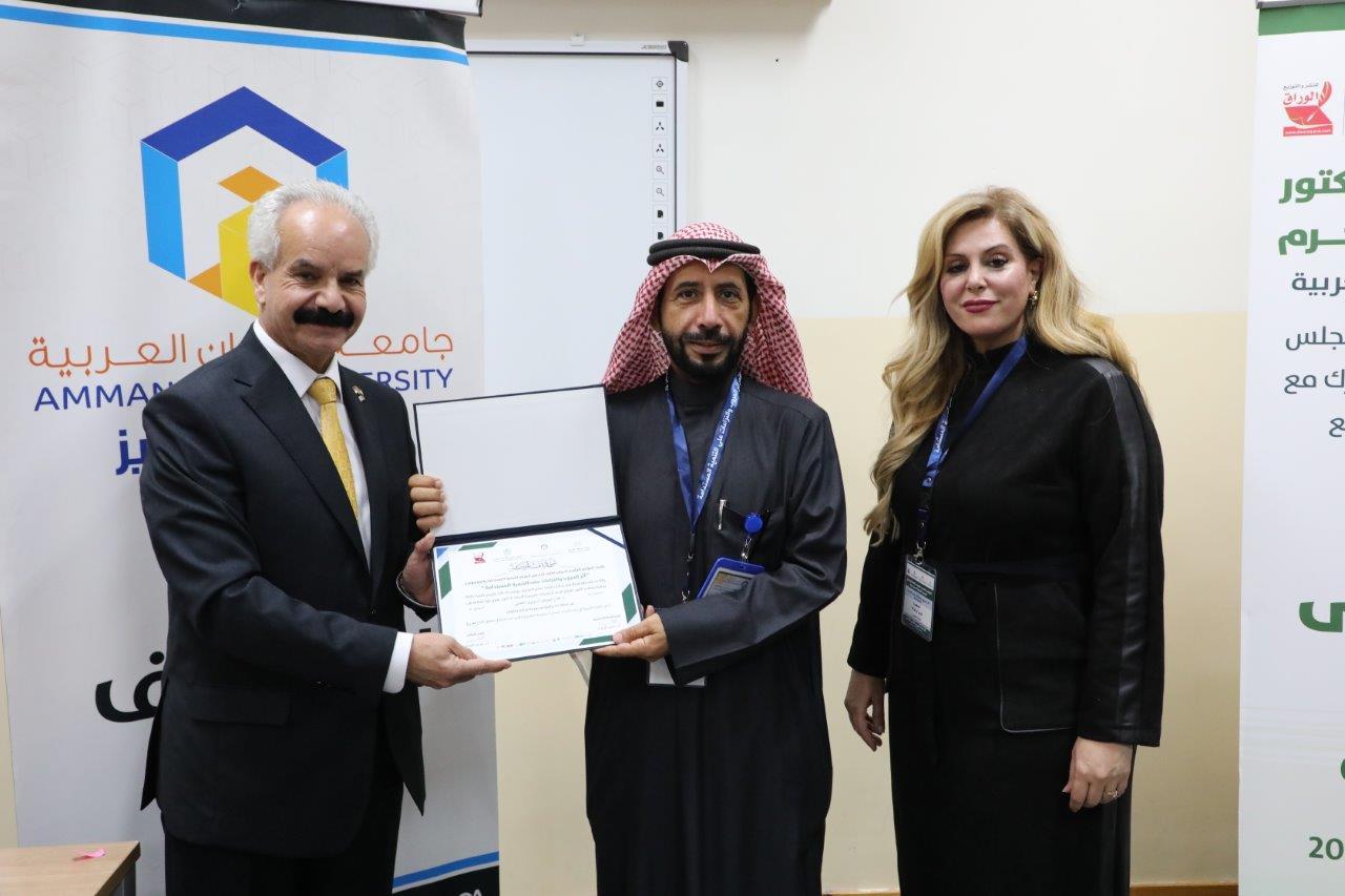 برعاية الأمين العام لاتحاد الجامعات العربية "عمّان العربية" تنظّم مؤتمرًا دوليًا لبحث أثر الحروب والنزاعات على التنمية المستدامة79