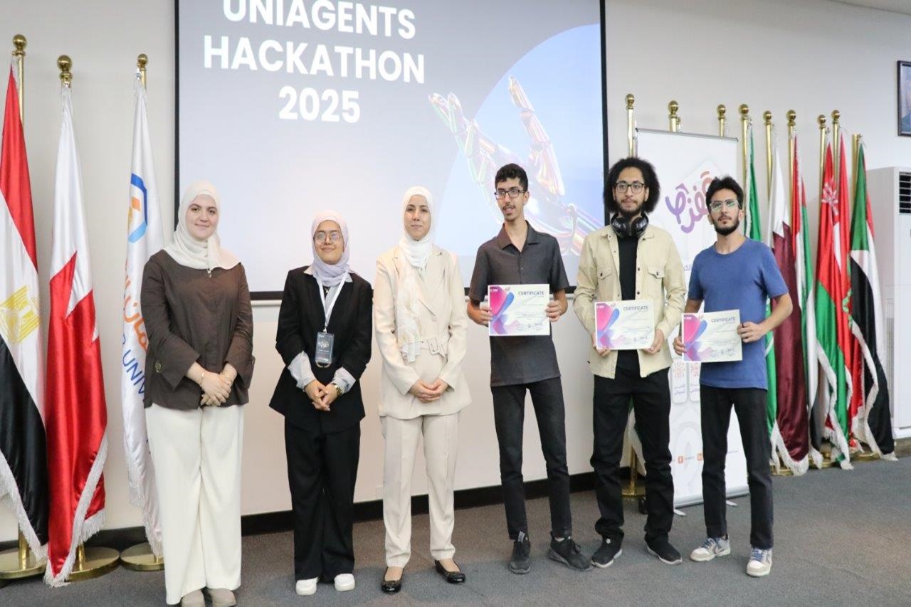 "عمان العربية" تستضيف الحفل الختامي لهاكاثون" UNI Agents" بمشاركة IEEE AAU ووفود من (24) دولة عربية19