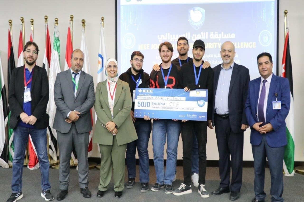 جامعة عمان العربية تختتم التحدي الأردني الأول للأمن السيبراني58