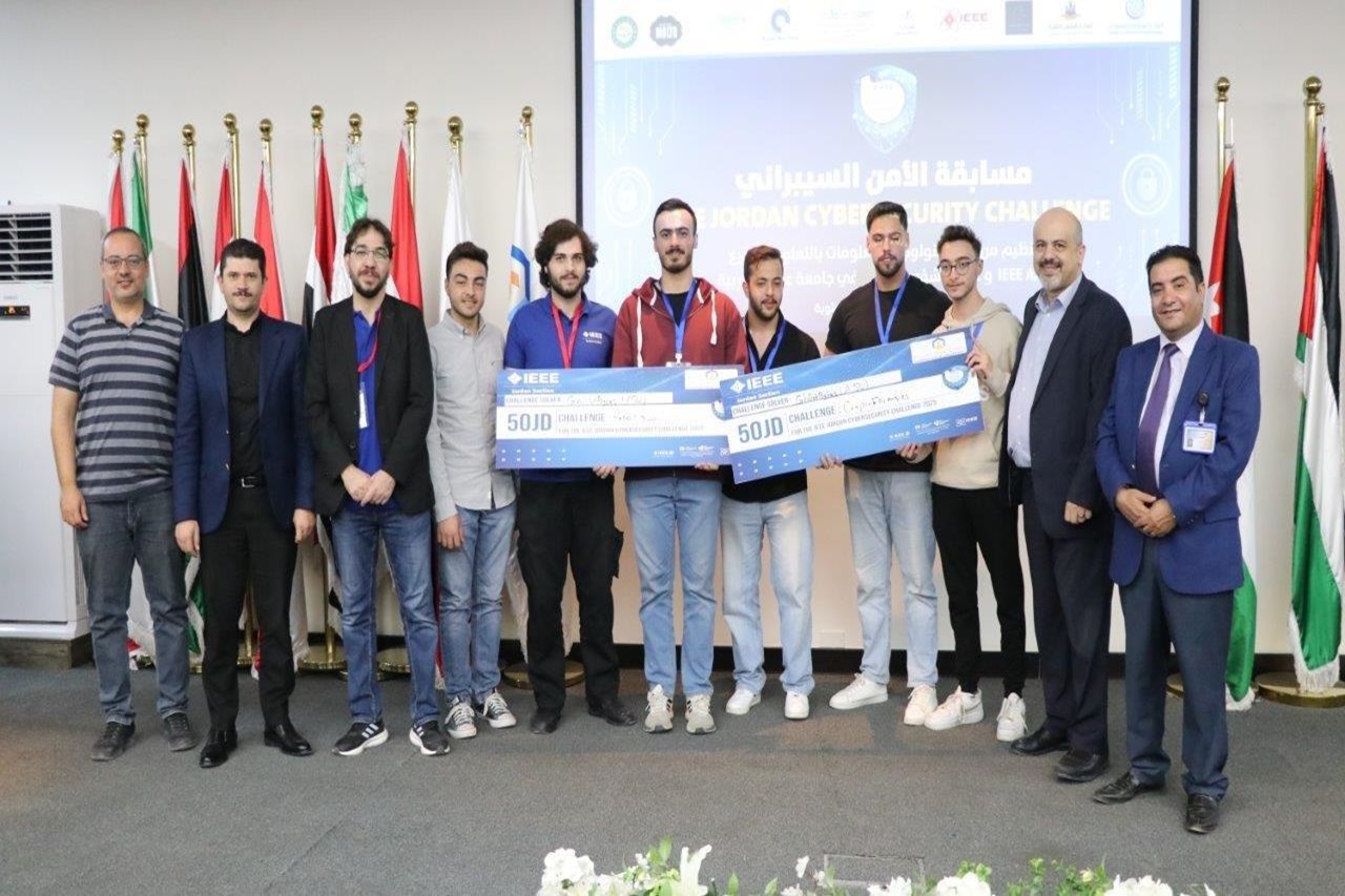 جامعة عمان العربية تختتم التحدي الأردني الأول للأمن السيبراني60