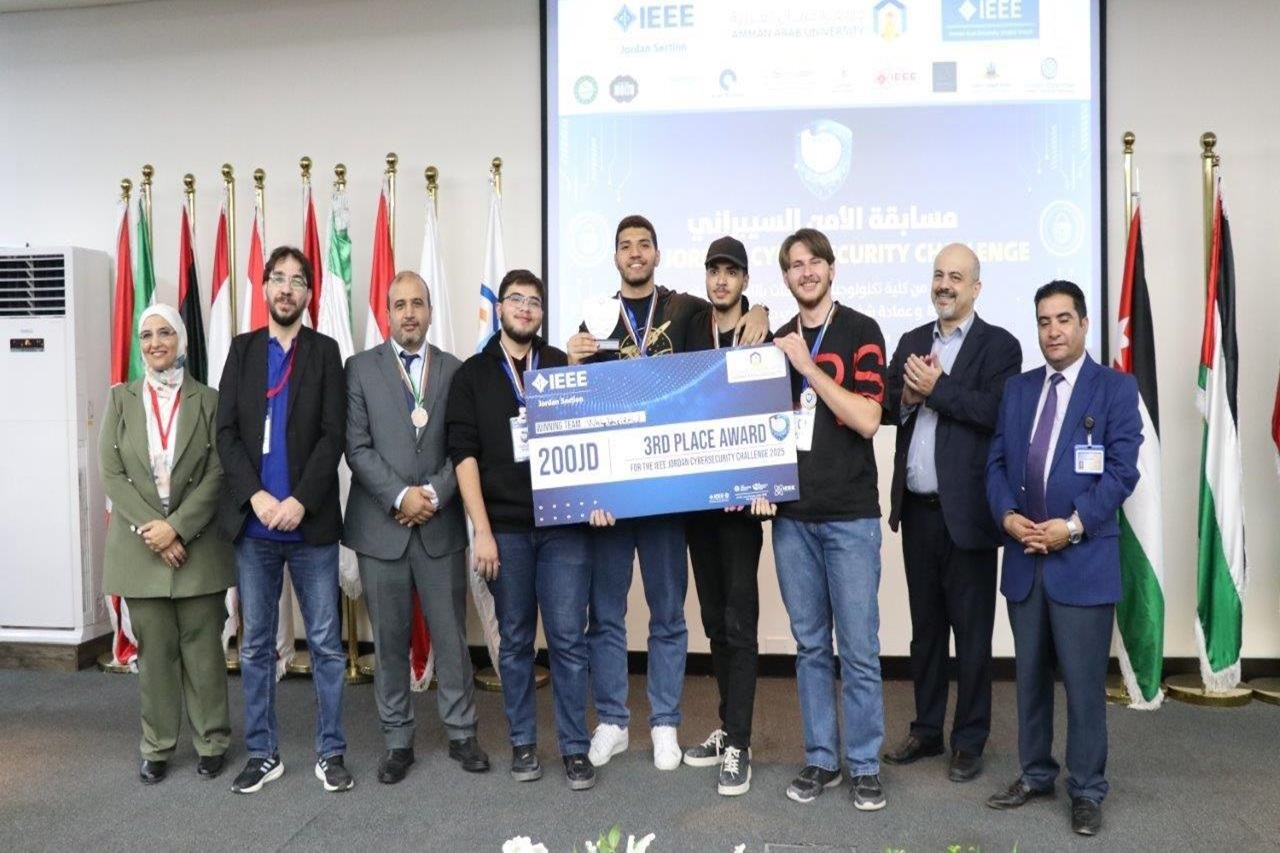 جامعة عمان العربية تختتم التحدي الأردني الأول للأمن السيبراني61