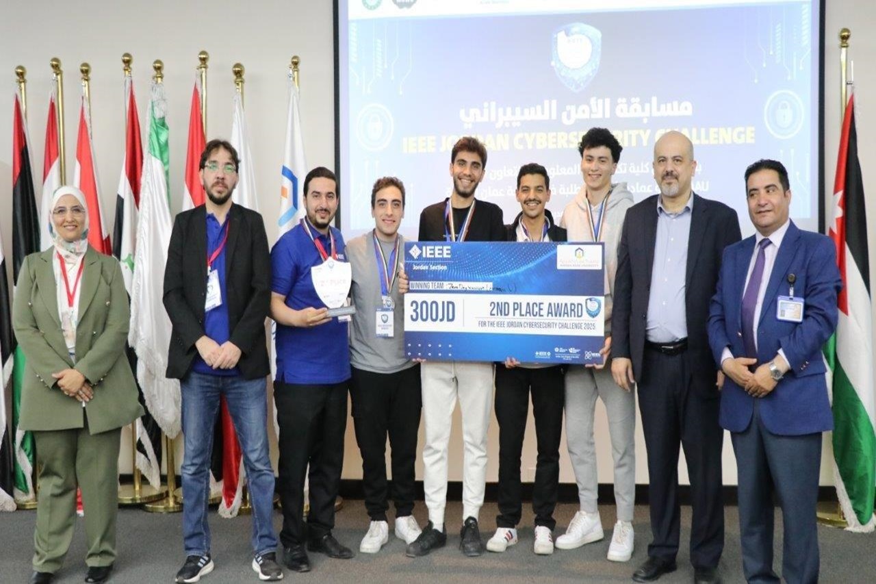جامعة عمان العربية تختتم التحدي الأردني الأول للأمن السيبراني62
