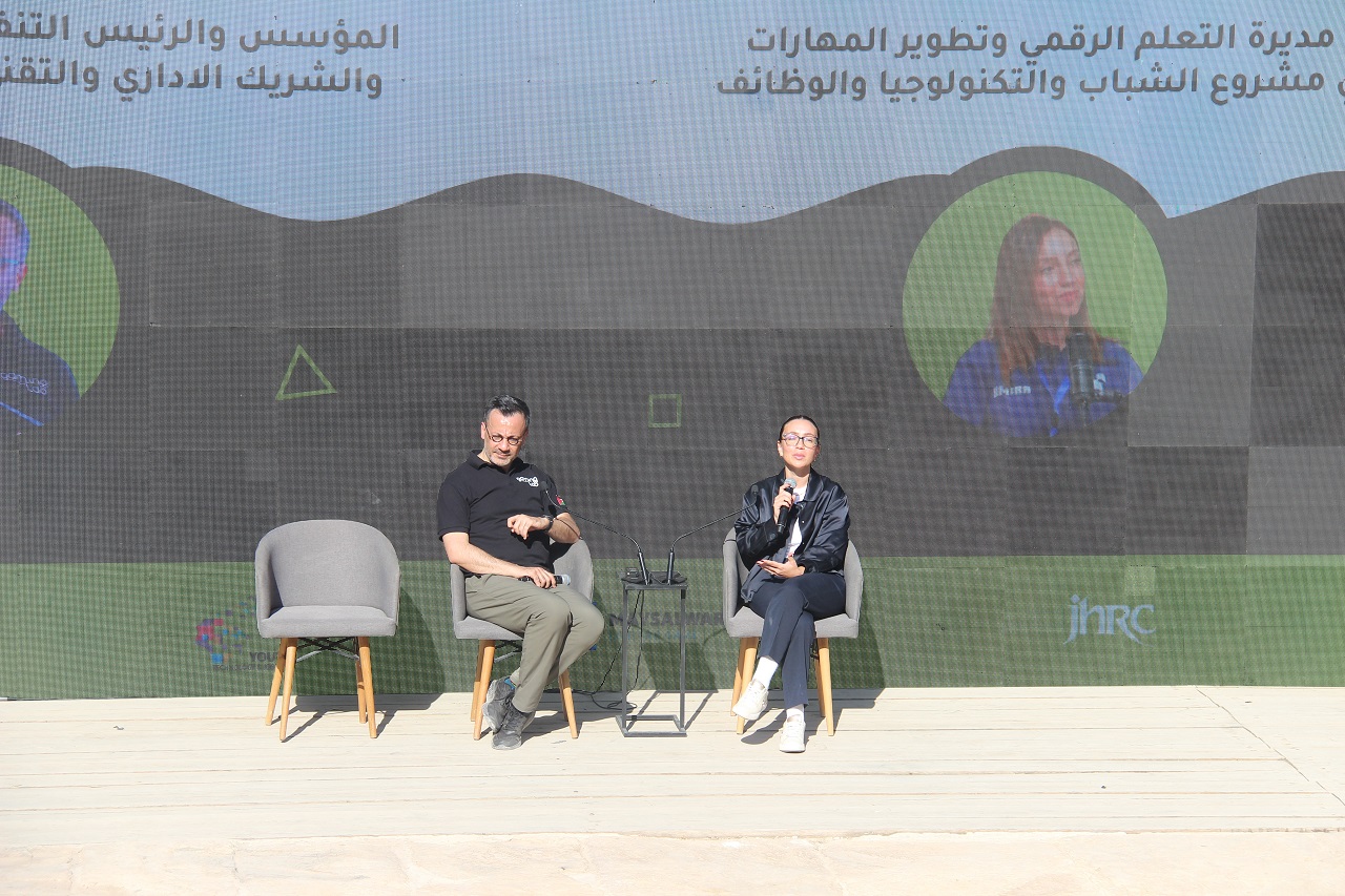 طلبة جامعة عمان العربية يشاركون في الجلسات التحضيرية للقمة الثالثة عشرة لصانعي الألعاب الإلكترونية في جرش4