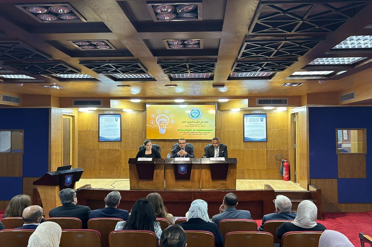 الدكتور عياصرة من "عمان العربية" يشارك في المؤتمر الثاني عشر للبحث العلمي في الأردن4