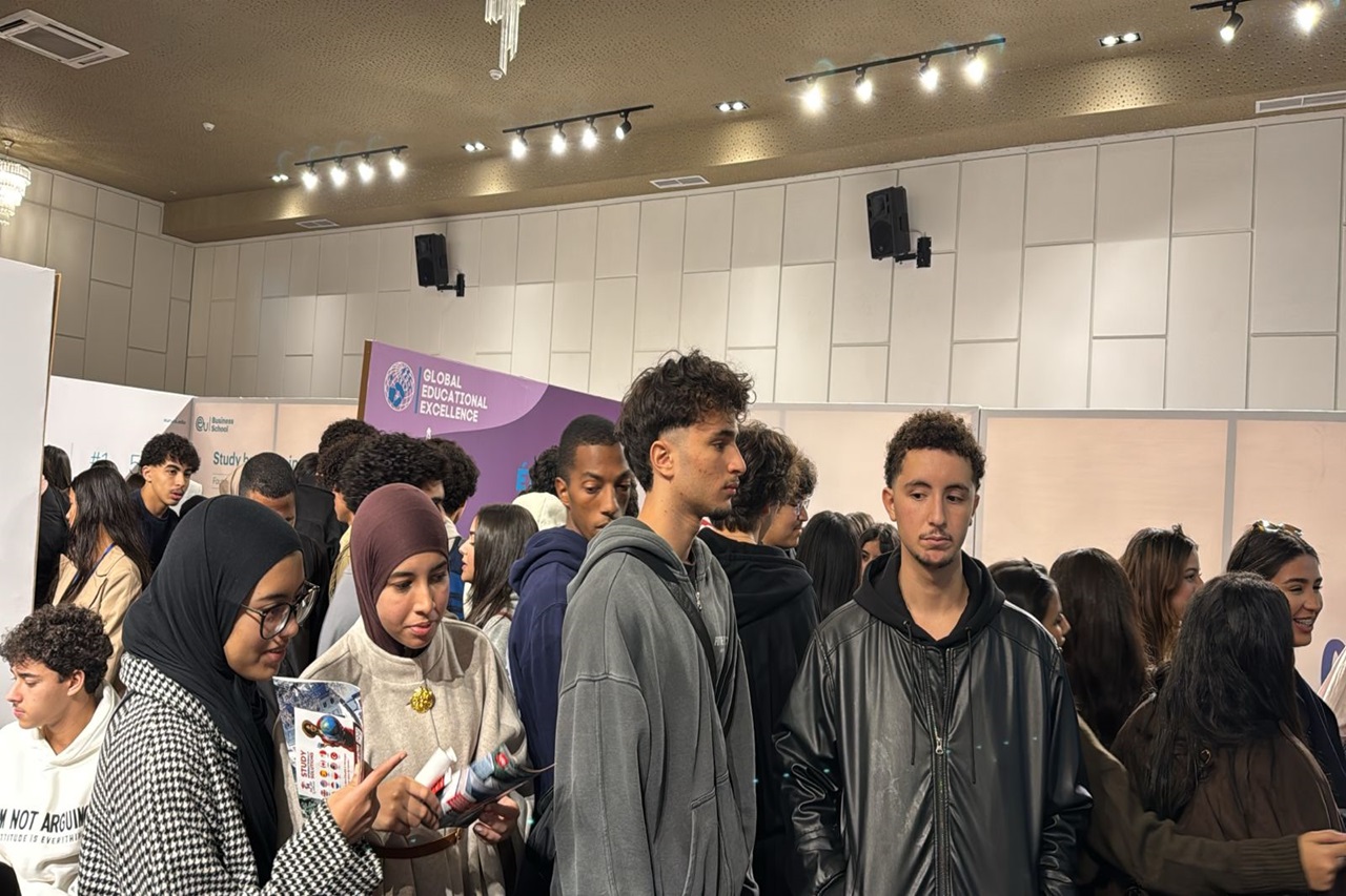 جامعة عمّان العربية تشارك في معرض التعليم الدولي في المغرب 2025 لتعزيز استقطاب الطلبة الدوليين4