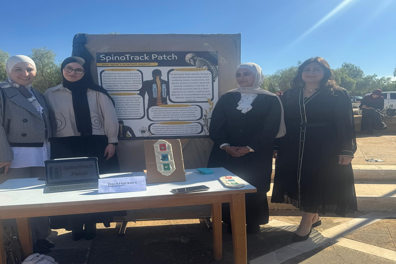 طلبة صيدلة "عمان العربية" يقدّمون مشاريع رائدة في اليوم العلمي لمجتمع IEEE/EMBS2