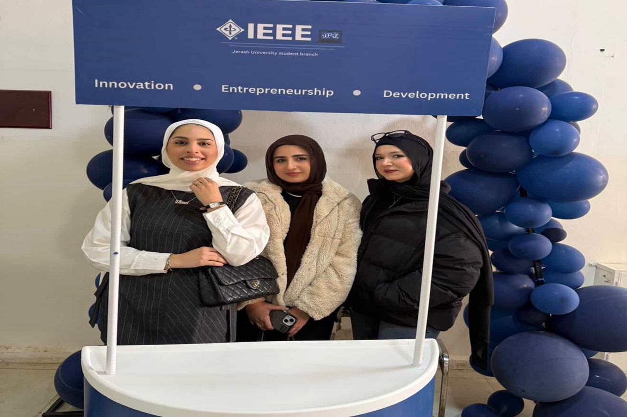 مشاركة (IEEE- AAU) "عمان العربية" في فعالية إطلاق فرع (IEEE) في جامعة جرش1