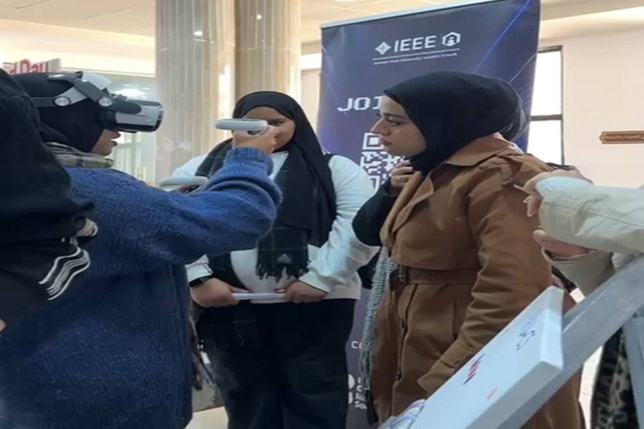 مشاركة (IEEE- AAU) "عمان العربية" في فعالية إطلاق فرع (IEEE) في جامعة جرش2
