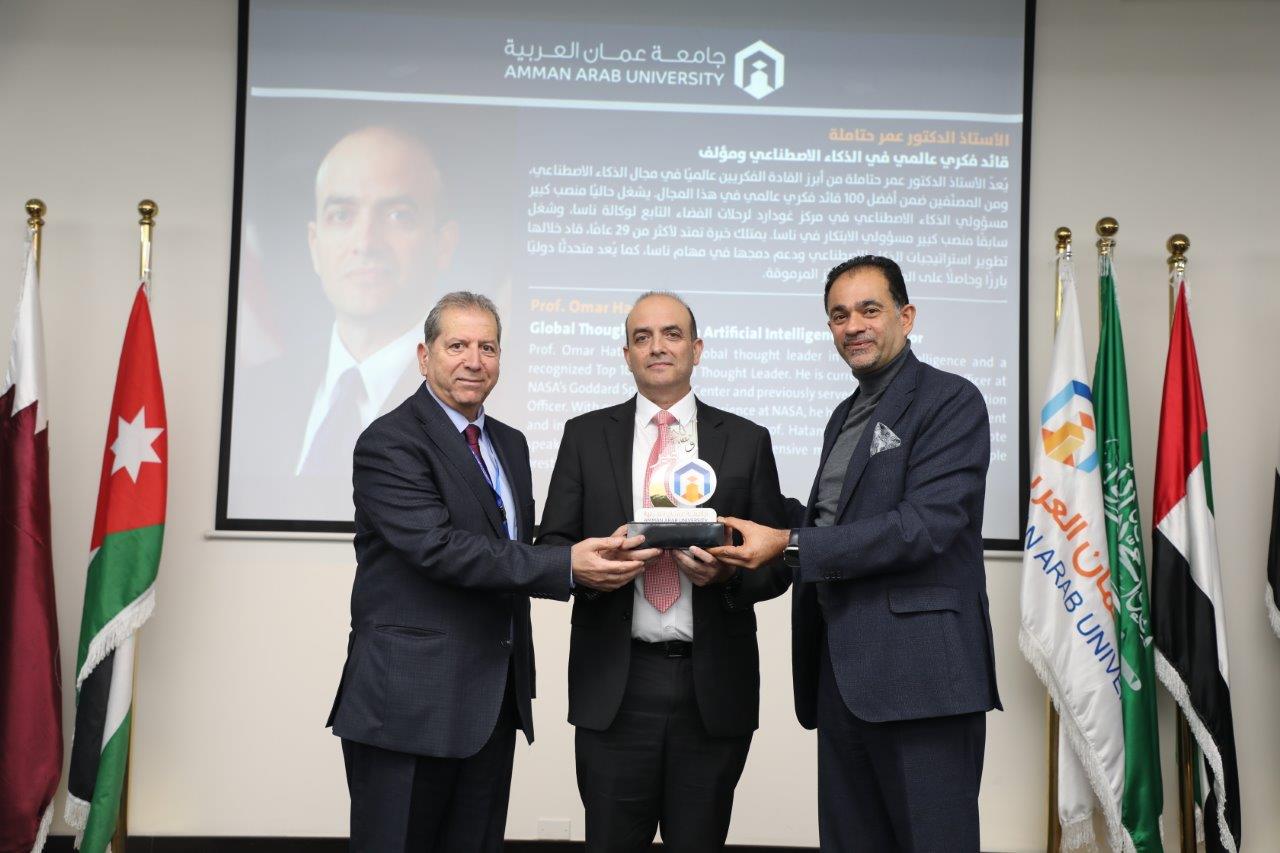 البروفيسور عمر حتاملة في جامعة عمّان العربية: الذكاء الاصطناعي بوابة المستقبل20