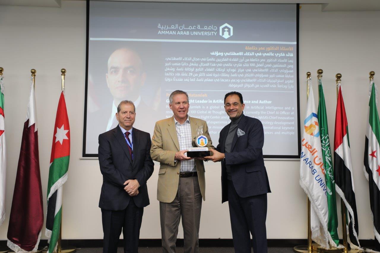 البروفيسور عمر حتاملة في جامعة عمّان العربية: الذكاء الاصطناعي بوابة المستقبل21