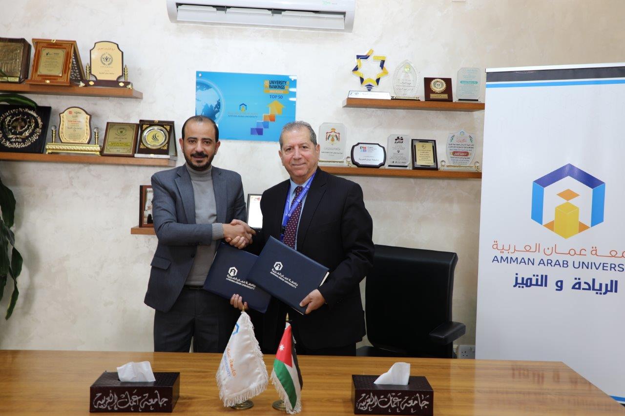 اتفاقية تعاون بين "عمان العربية" وأكاديمية "معاً نستطيع" في مجال التدريب5