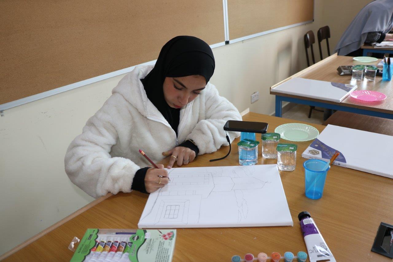 ورشة بعنوان: "From Heart to Art" لتعزيز الإبداع بين الطلبة2