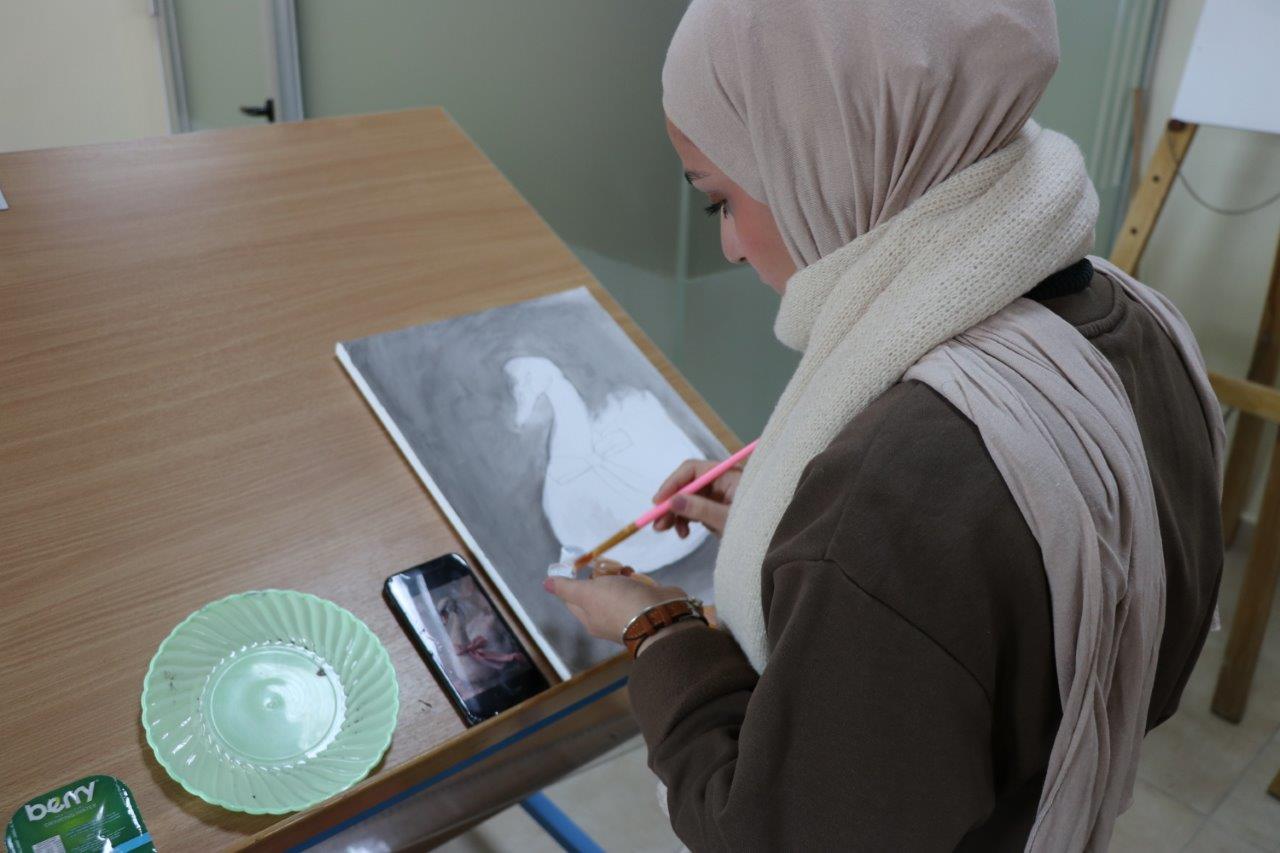 ورشة بعنوان: "From Heart to Art" لتعزيز الإبداع بين الطلبة3