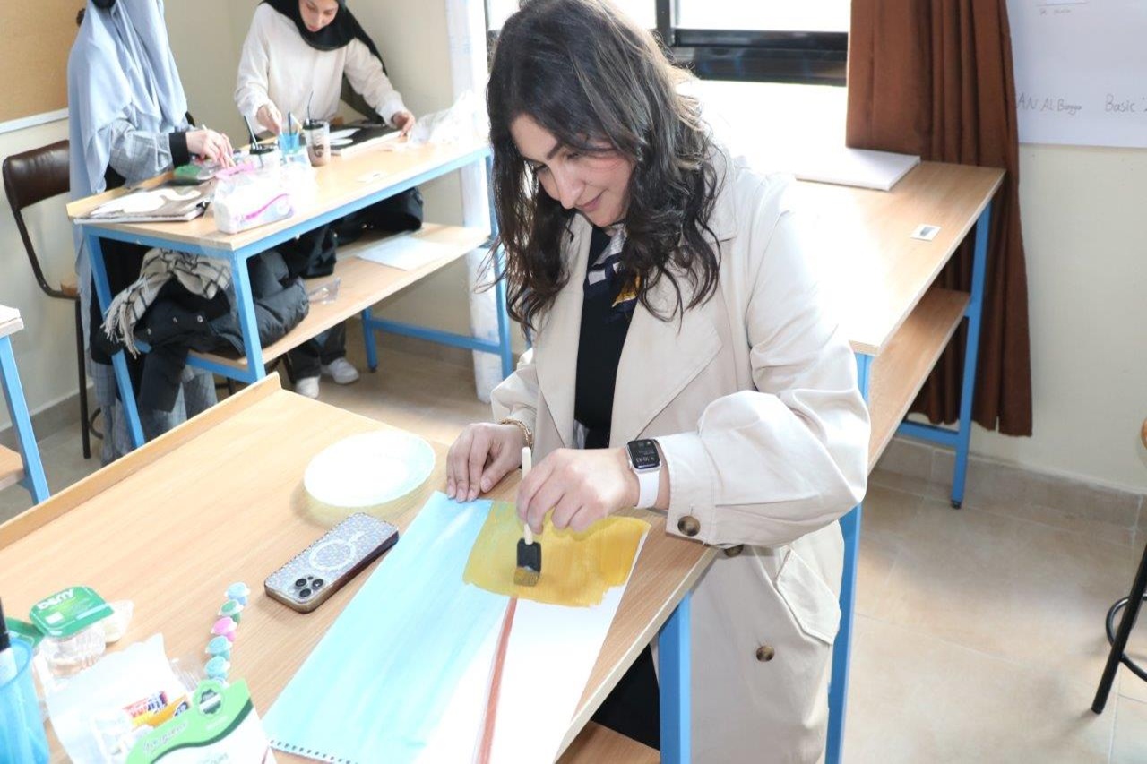 ورشة بعنوان: "From Heart to Art" لتعزيز الإبداع بين الطلبة4