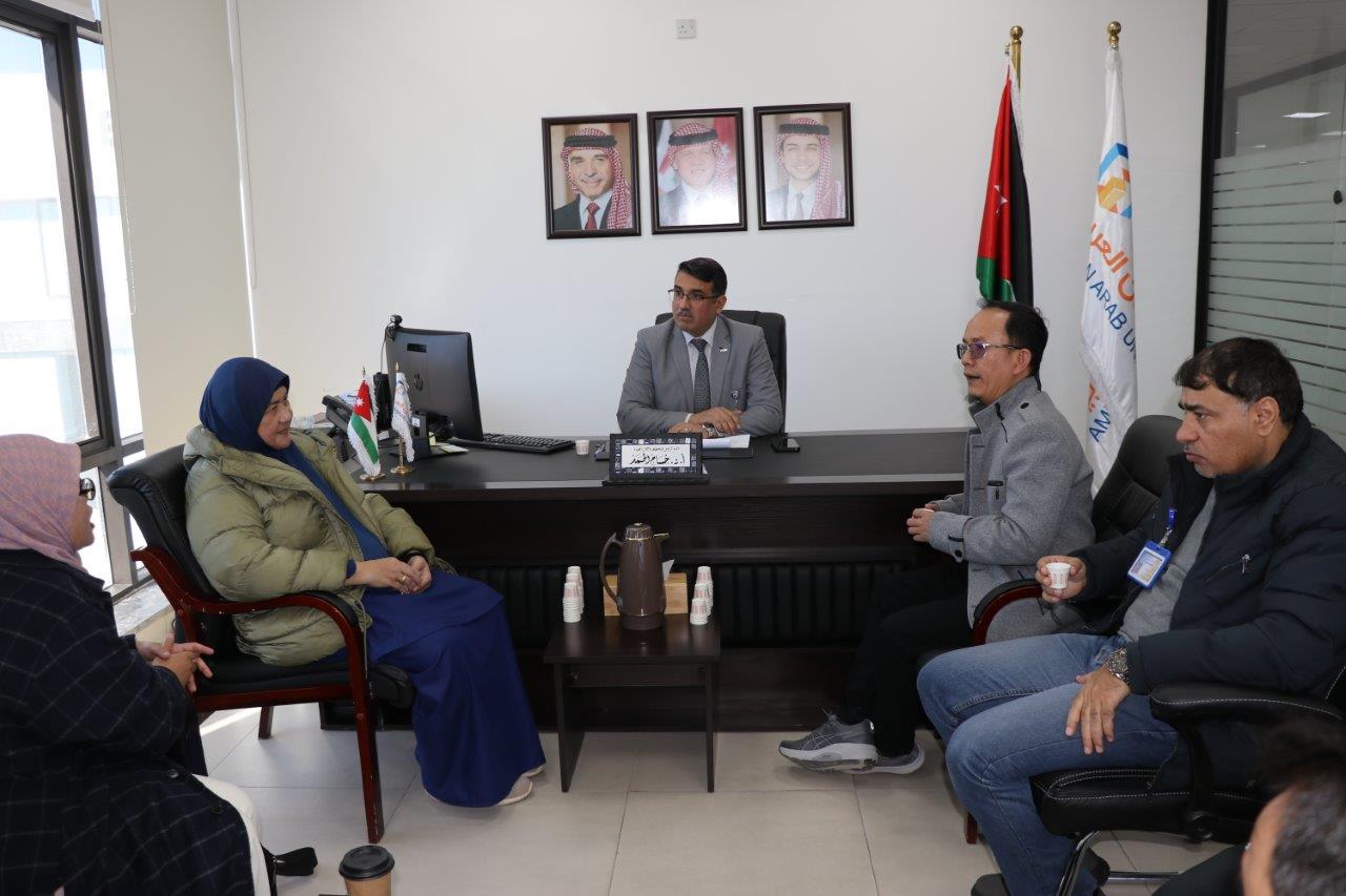 تعاون بحثي دولي بين جامعة عمان العربية وجامعة (UKM) الماليزية11