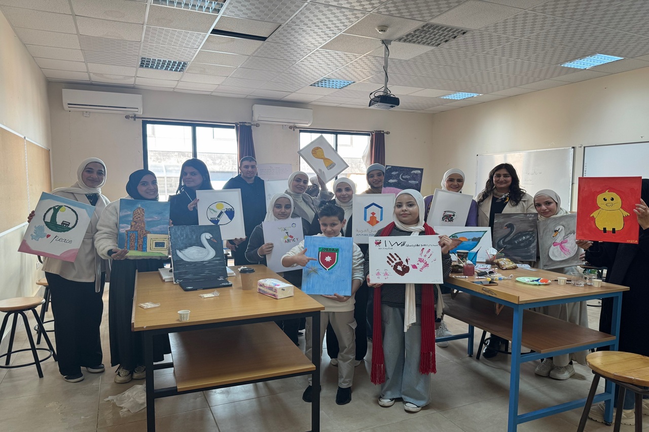 ورشة بعنوان: "From Heart to Art" لتعزيز الإبداع بين الطلبة14