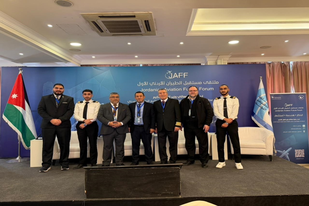 كلية علوم الطيران في "عمان العربية" تشارك في أعمال ملتقى مستقبل الطيران الأردني الأول2