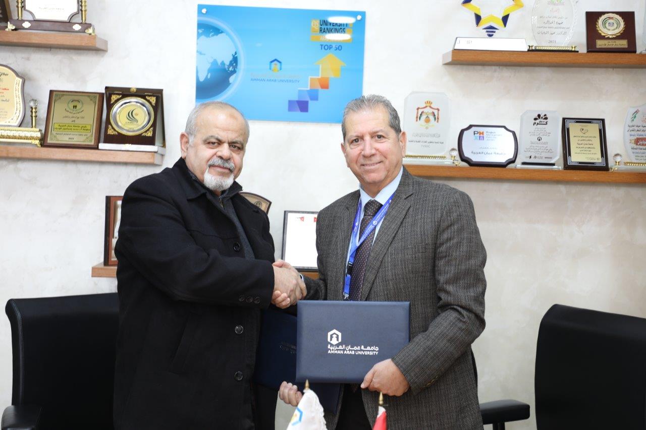 اتفاقية تعاون بين جامعة عمان العربية ومختبرات ميجا لاب الطبية لتعزيز التدريب الميداني لطلبة العلوم الطبية التطبيقية6