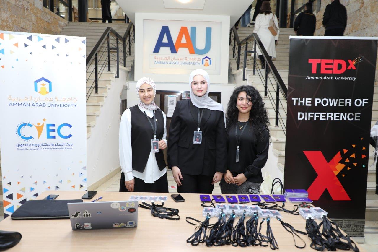 فعالية TEDx في جامعة عمان العربية : من الإلهام إلى التغيير1