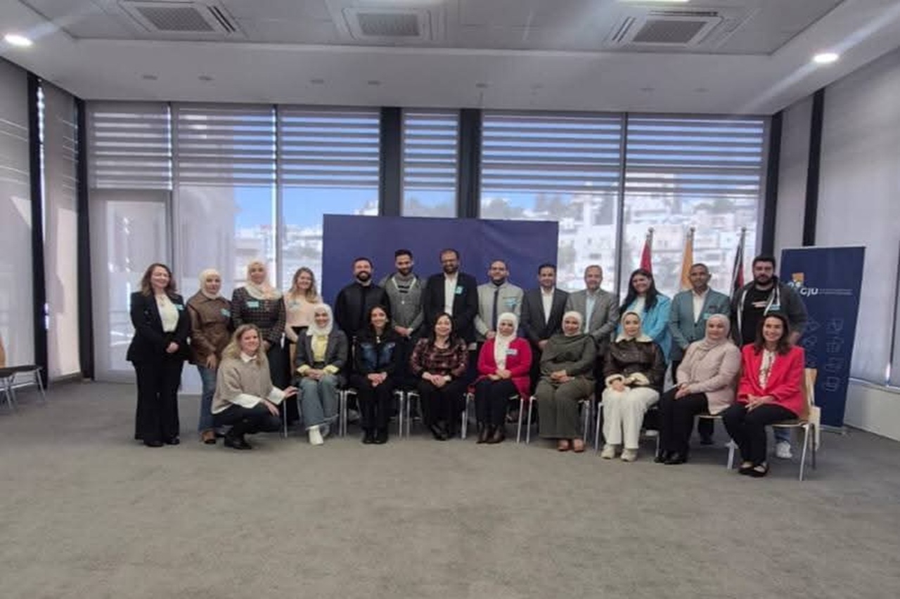 جامعة عمان العربية تشارك في برنامج "Impact by Design: Path to Sustainable Business – Training of Trainers (ToT)"1