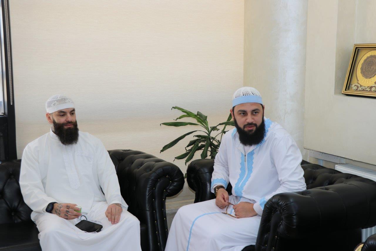 الداعية الدكتور أحمد العربي في رحاب جامعة عمان العربية: لقاء إيماني يعزز القيم والوعي المجتمعي1