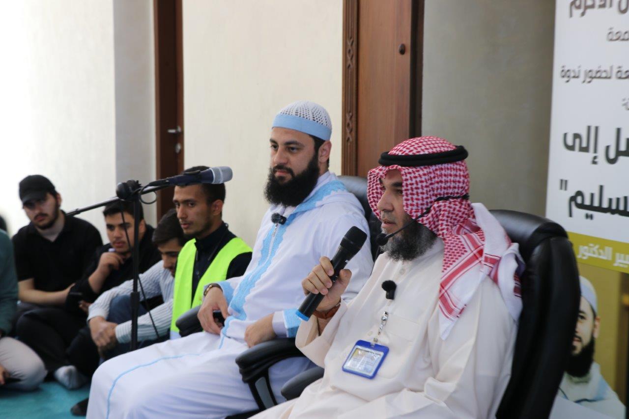 الداعية الدكتور أحمد العربي في رحاب جامعة عمان العربية: لقاء إيماني يعزز القيم والوعي المجتمعي7