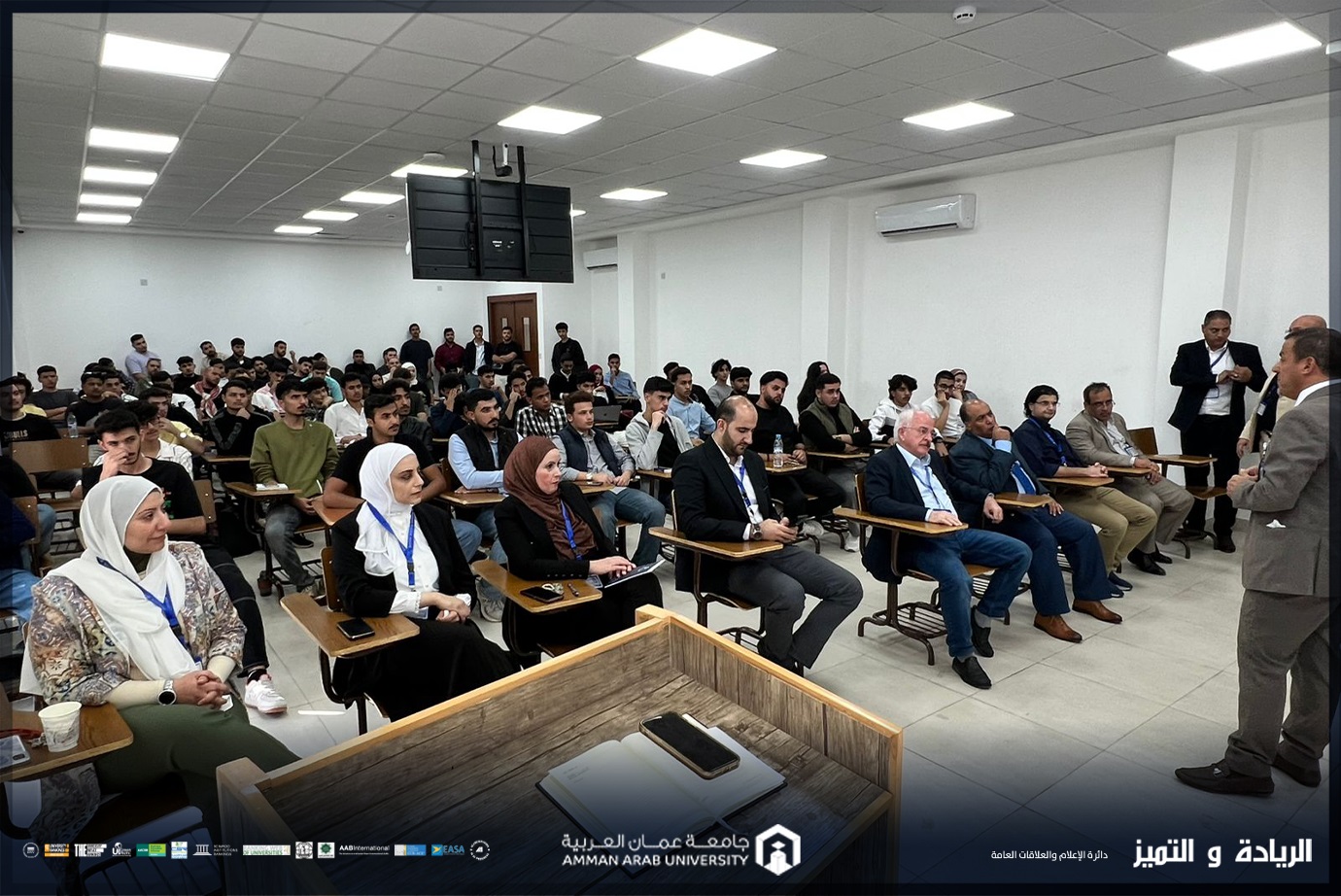 كلية علوم الطيران في جامعة عمان العربية تعقد لقاءً تعريفياً للطلبة الجدد