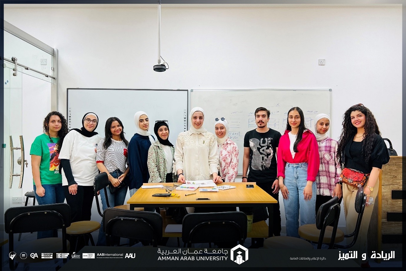 دورة تدريبية حول "الرسم والاظهار المعماري باستخدام الالوان المائية" في عمان العربية