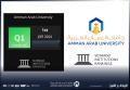 جامعة عمان العربية تحقق نتائج متقدمة بتصنيف سيماجو محليا وعربيا ودوليا لعام 2024