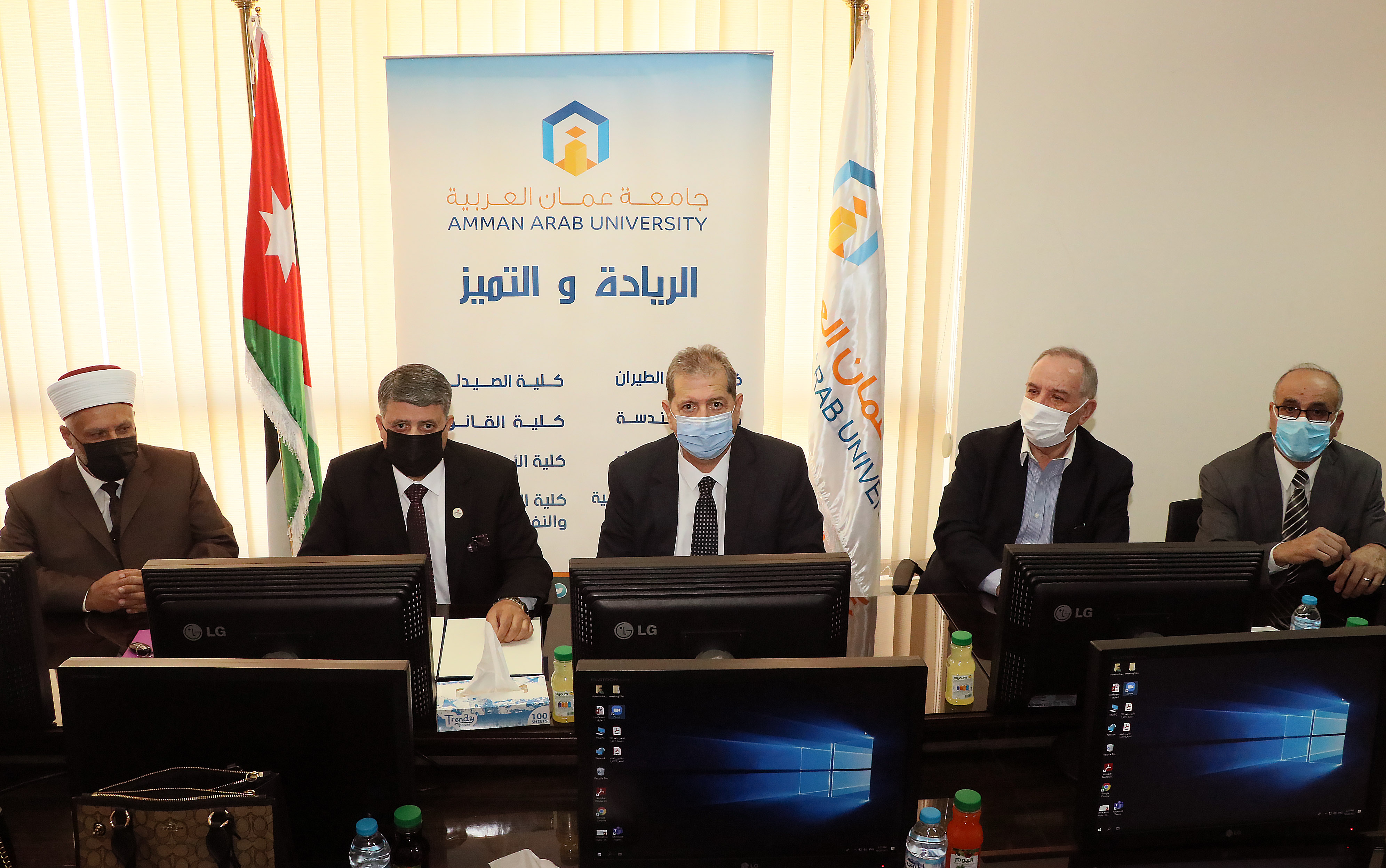 توقيع مذكرة تفاهم بين جامعة عمان العربية وجمعية عَون الثقافية الوطنية2