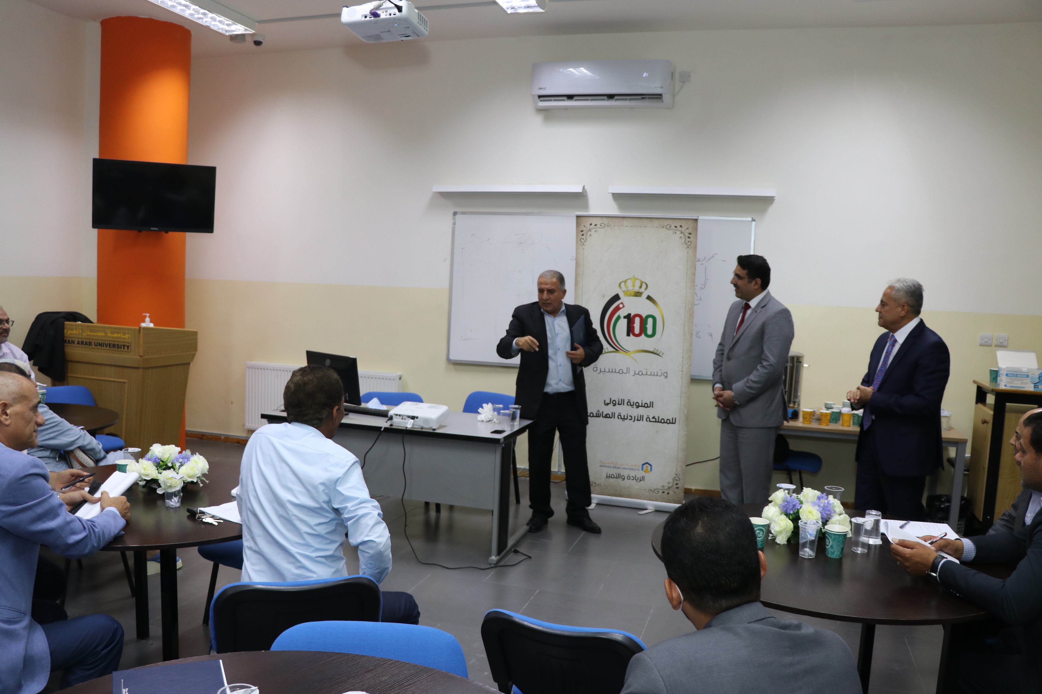برامج تدريبية نوعية لأعضاء الهيئة التدريسية في "عمان العربية"1