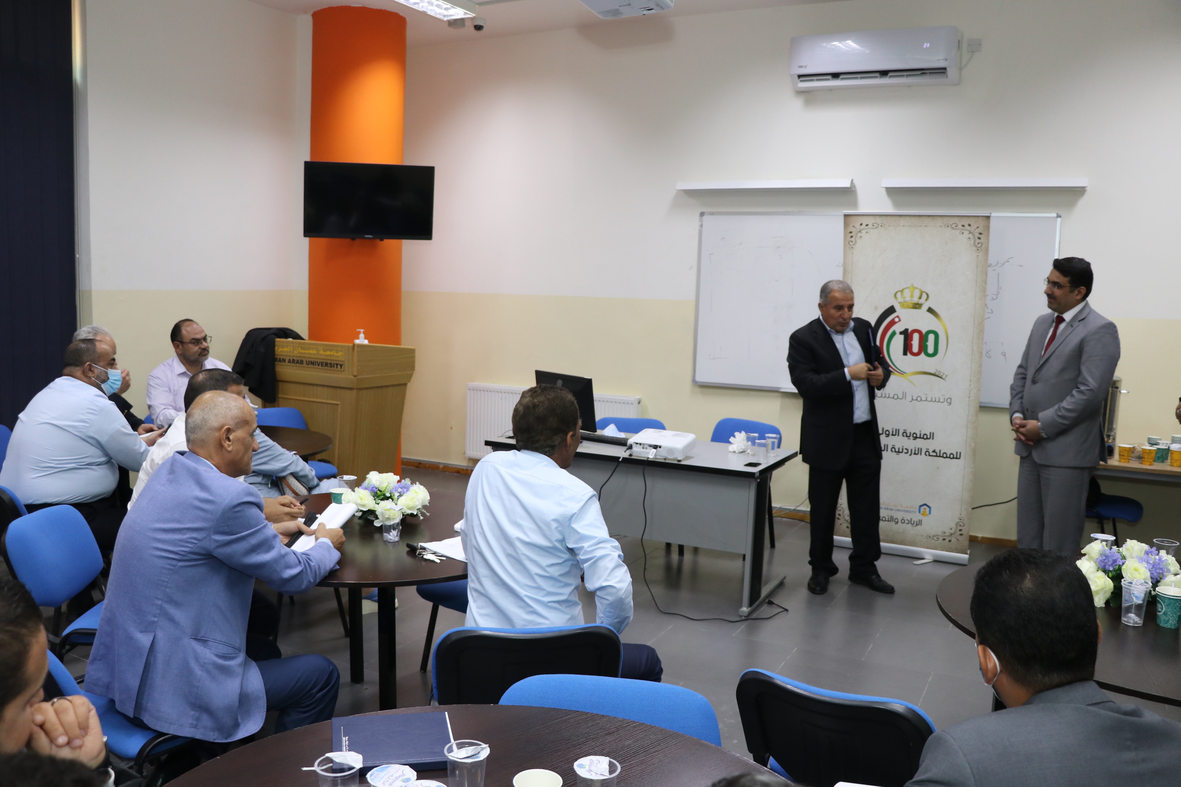 برامج تدريبية نوعية لأعضاء الهيئة التدريسية في "عمان العربية"2