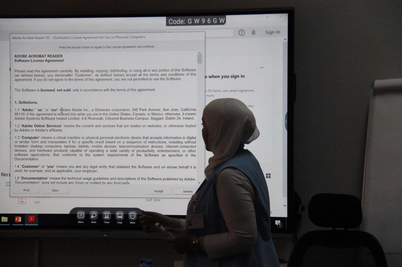 "الأفكار الإبداعية والملكية الفكرية" ورشة تدريبية لطلبة "عمان العربية"9