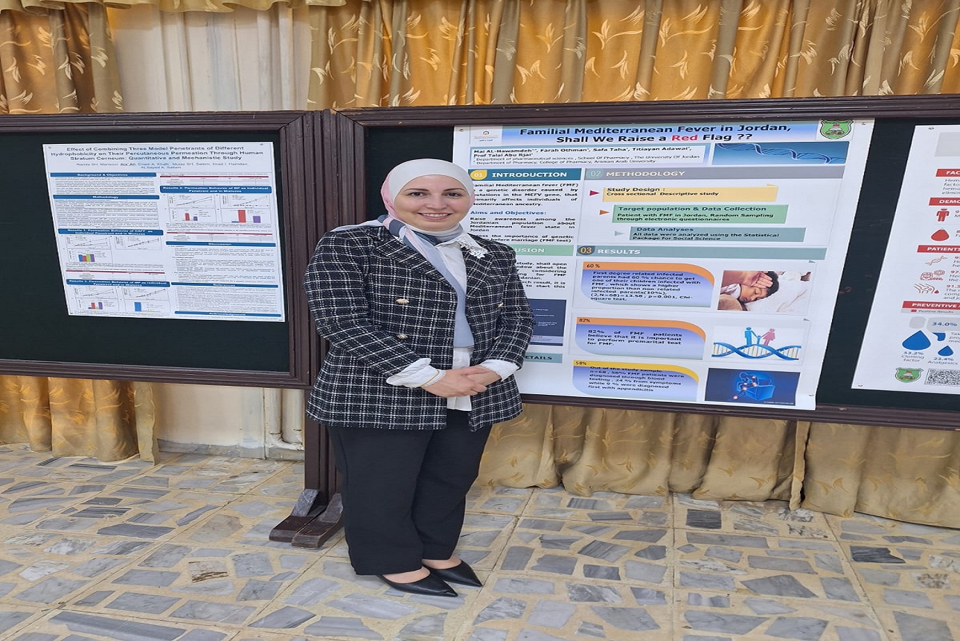 صيدلة "عمان العربية" تشارك في المؤتمر العلمي لطلبة الدراسات العليا1