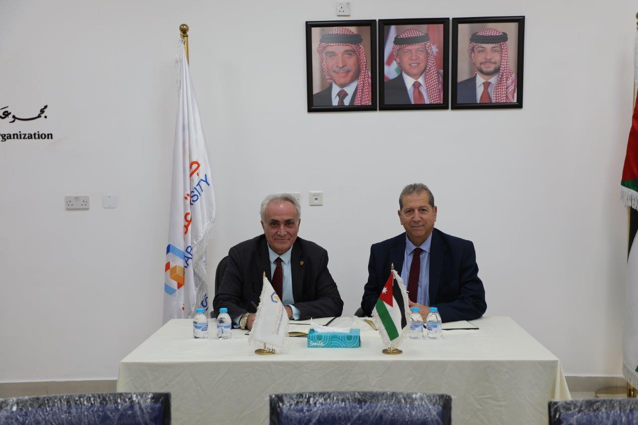 افتتاح محطة طلال أبو غزاله للمعرفة في جامعة عمان العربية وتوقيع اتفاقيات ثنائية18