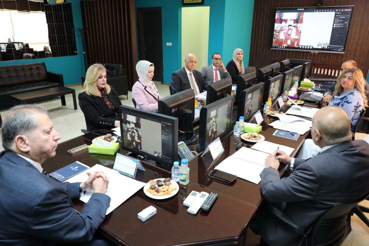 جامعة عمان العربية تستضيف اجتماع مجلس إدارة المجلس العربي للتنمية المستدامة4