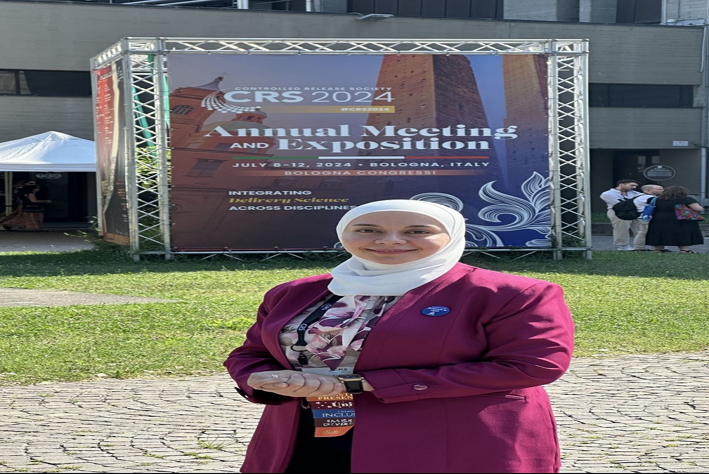 الدكتوره سماء طه من "عمان العربية" تشارك في مؤتمر CRS2024 العالمي1