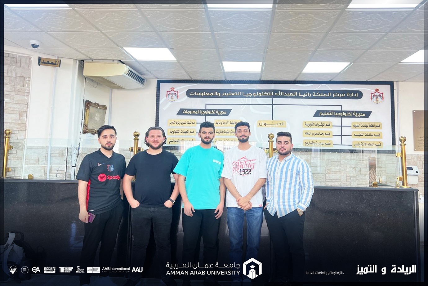 زيارات علمية لطلبة هندسة البرمجيات في "عمان العربية" لتعزيز مهاراتهم العملية