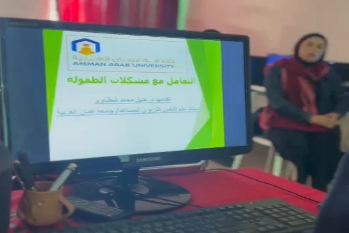 تربوية "عمان العربية" تنفذ ورشة تدريبية في مدرسة كلية غرناطة2